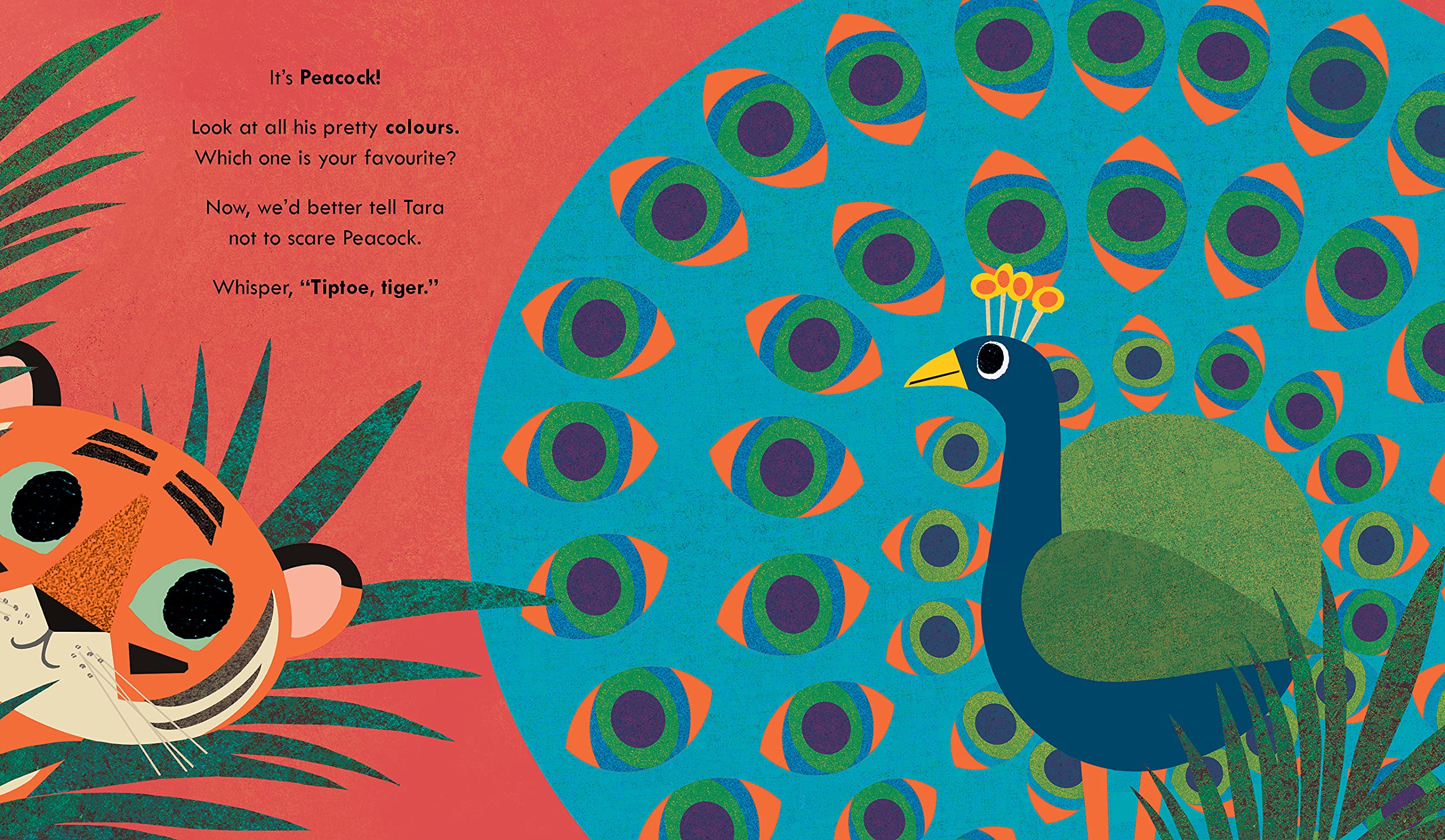 Neon Picture Books - Tiptoe Tiger for Kids' Bedtime Reading