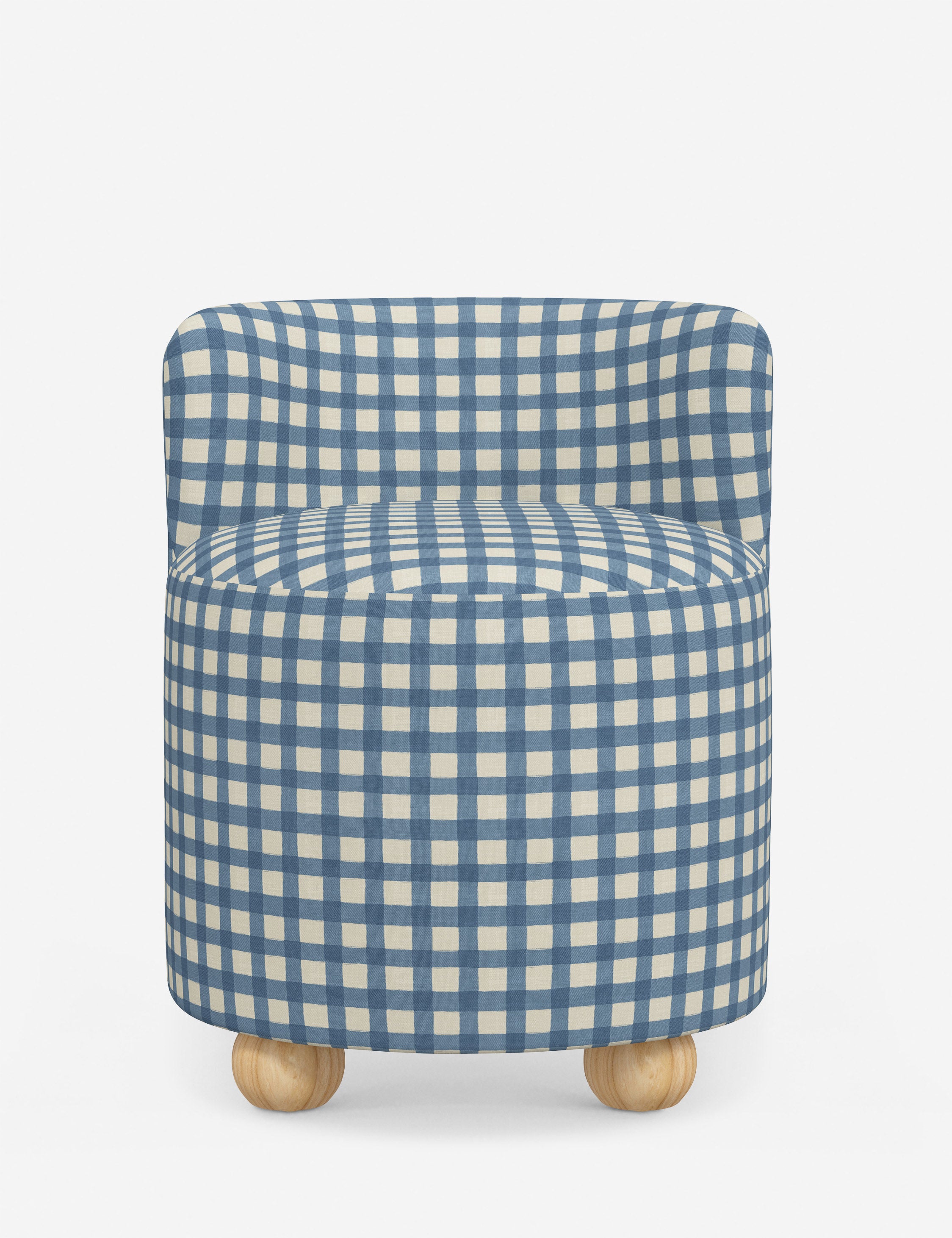 Dusty Blue Gingham