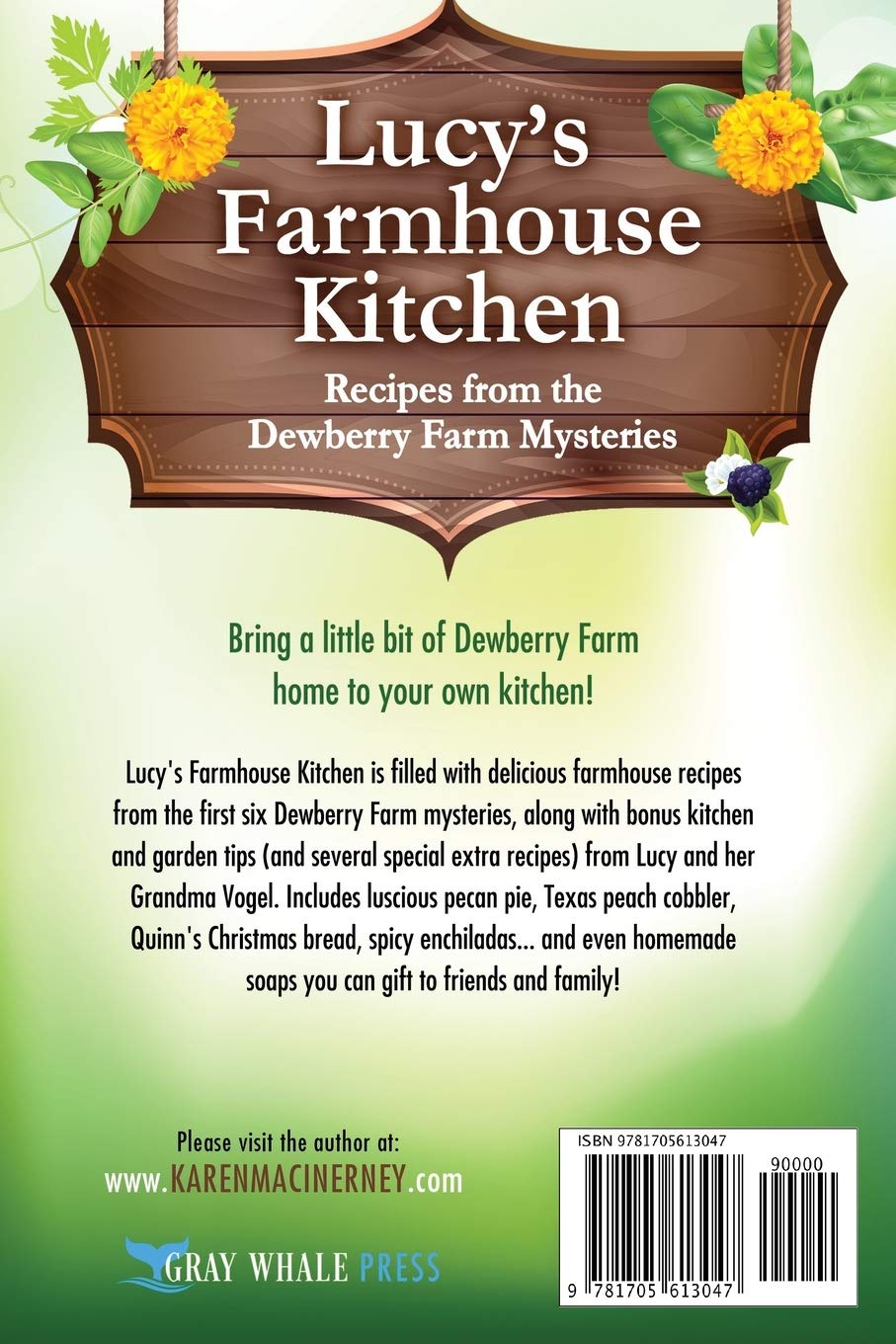 Lucy's Farmhouse Kitchen Cookbook: Authentic Dewberry Farm Mystery Recipes for Cozy Meals & Family Gatherings