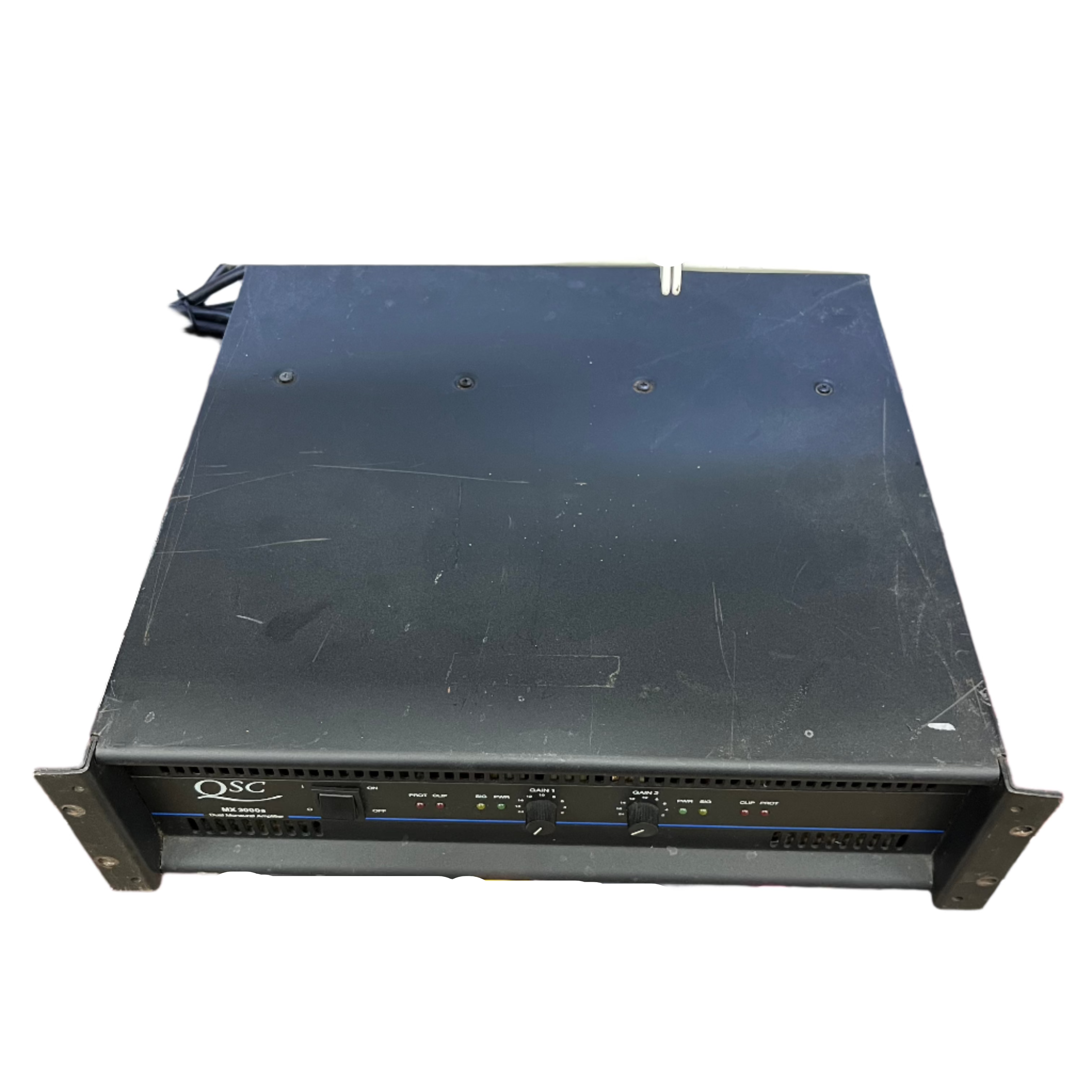QSC MX 3000A Professional Power Amplifier - High Performance Audio Equipment for Live Sound, DJ Setup & Studio Recording