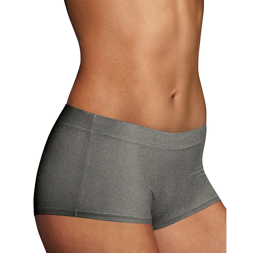 Maidenform Women's Microfiber Boyshort Underwear - Comfortable Breathable Panties for Everyday Wear, Yoga & Lounge