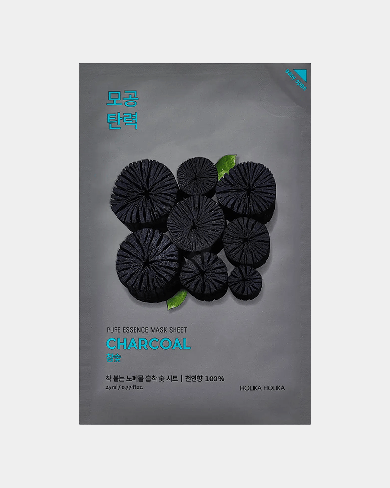 Holika Holika Pure Essence Sheet Mask - Korean Skincare for Hydration & Brightening - Perfect for Daily Use & Spa Nights