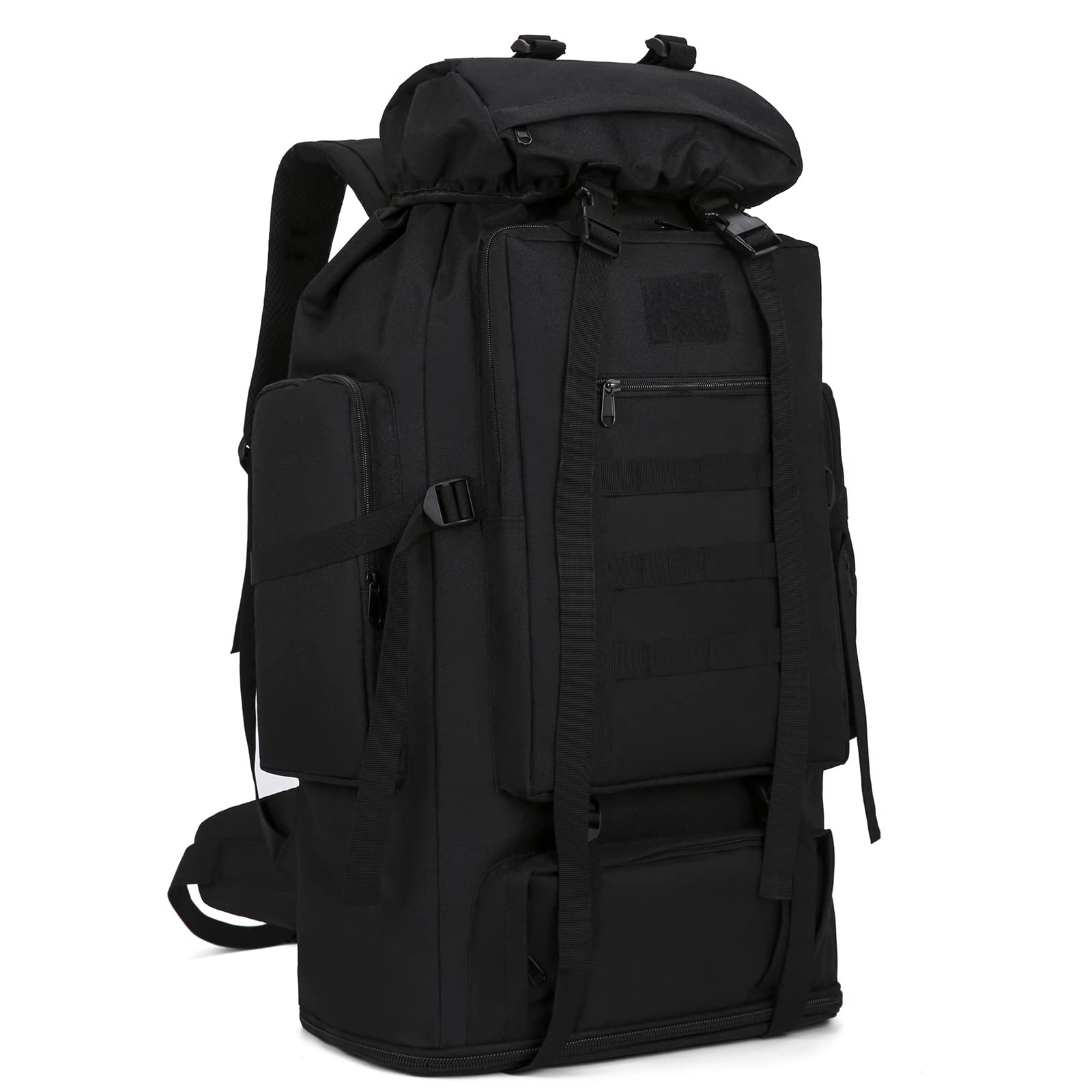 100L Tactical Military Backpack for Men - Waterproof Hiking & Hunting Backpack with MOLLE System, Adjustable Shoulder Straps & Survival Gear Compartment - Perfect for Outdoor Camping, Trekking, Travel & Emergency Preparedness - Durable Rucksack for Adventure Enthusiasts & Survivalists
