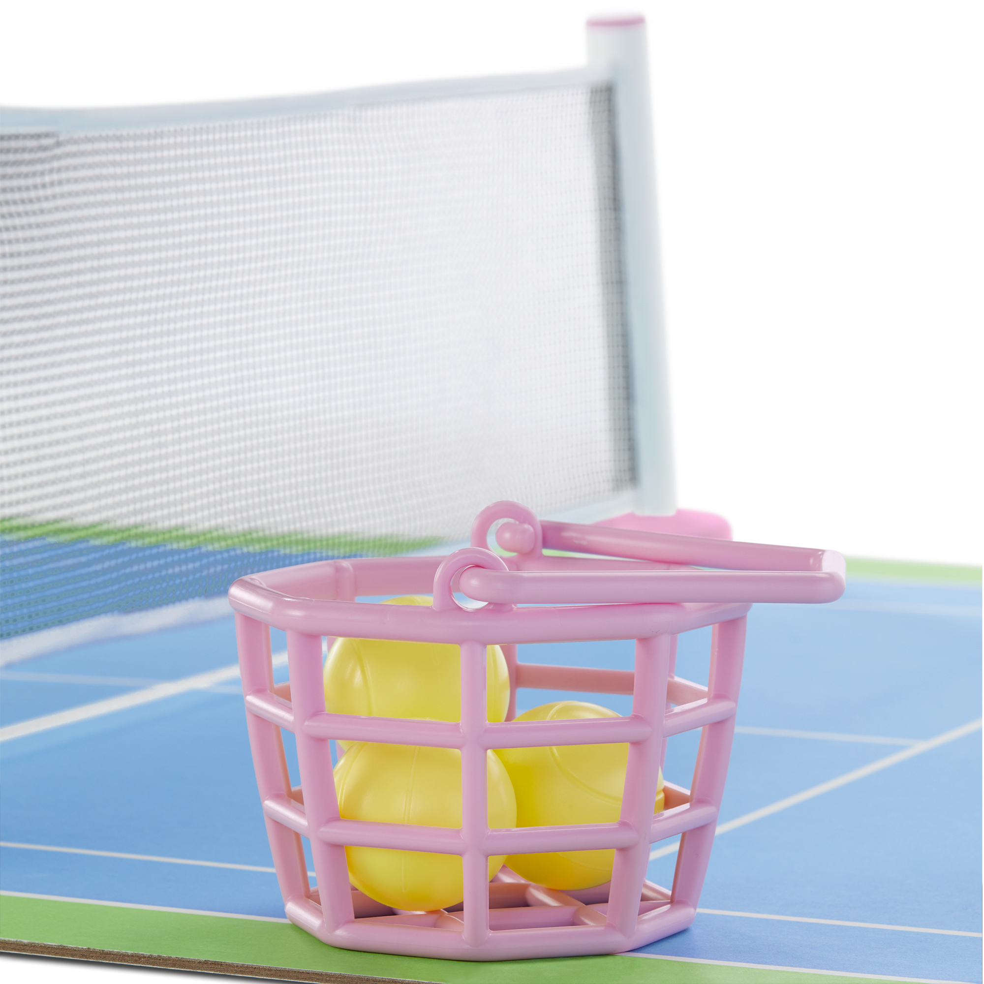 Isabel & Nicki 2-in-1 Tennis Court and Skate Park Playset for 18 Inch Dolls - Perfect for American Girl Dolls and Historical Character Play - Great for Indoor and Outdoor Pretend Play, Birthday Gifts, and Doll Accessories
