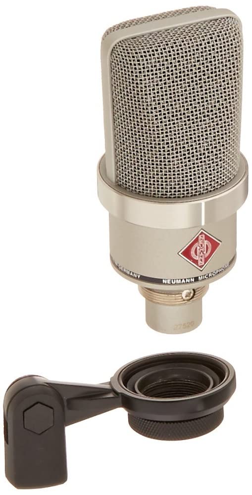 Neumann TLM 102 Professional Studio Condenser Microphone - Nickel Finish for Vocals, Podcasting & Music Recording