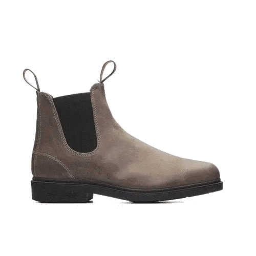 Blundstone 1395 Chelsea Boots - Steel Grey Leather Dress Boots for Men & Women | Comfortable & Stylish for Work, Casual Wear & Outdoor Activities