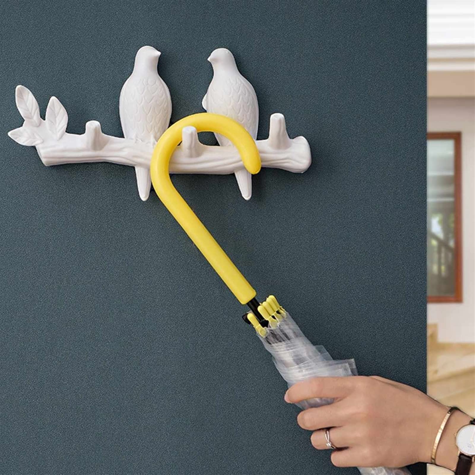 Creative Bird Wall Hook - Moisture Resistant Coat Rack for Bedroom, Kitchen & Entryway
