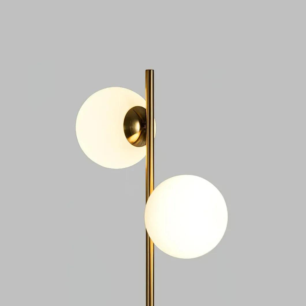 Modern 3-Headed Sphere Table Lamp - Stylish LED Desk Light for Living Room, Bedroom, or Office Decor
