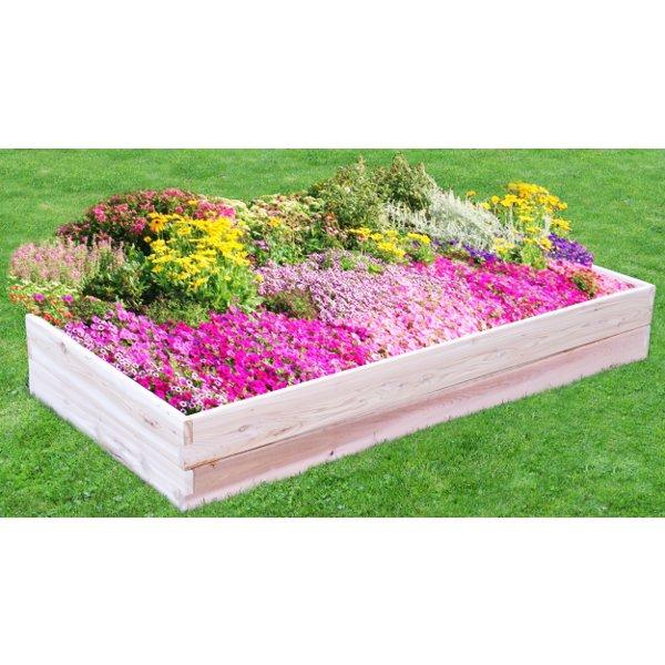 Double Layer Raised Garden Bed Kit - Elevated Planting Box for Vegetables, Herbs & Flowers | Durable Outdoor Gardening Solution for Backyard, Patio & Balcony | Perfect for Small Space Gardening & Urban Farming