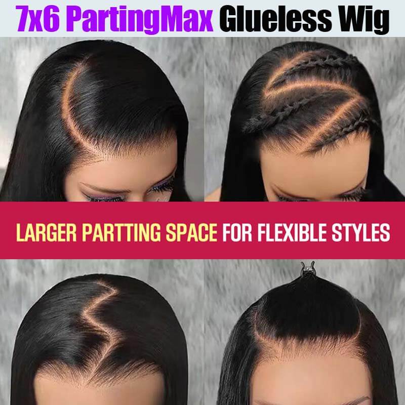 Eullair Body Wave Wigs 9x6 Parting Human Hair Lace Front Wigs - Glueless, Pre Plucked, Pre Cut, No Knots - Natural Look for Women | Perfect for Daily Wear, Parties & Special Occasions