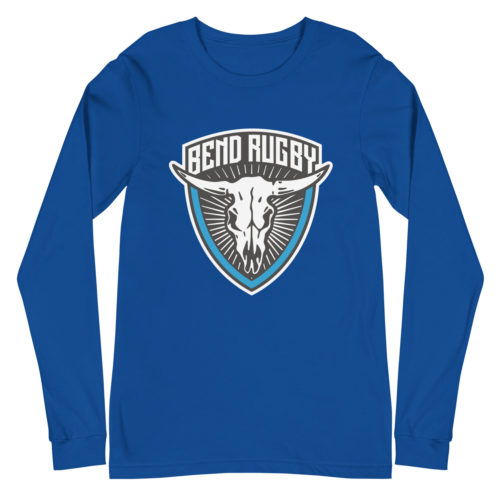Premium Bend Rugby Long Sleeve T-Shirt - Breathable Cotton Jersey for Men - Perfect for Rugby Training, Casual Wear & Outdoor Sports