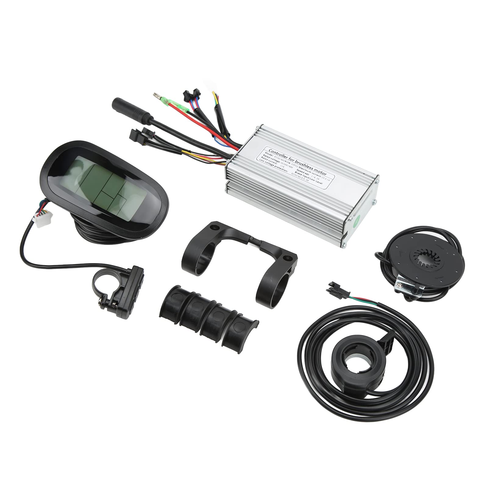 36V 48V Electric Bike Brushless Motor Controller Kit with Internal Circuit Protection & Heat Dissipation - Compatible with E-Bikes and Electric Scooters - Perfect for Commuting, Off-Roading & Urban Transportation