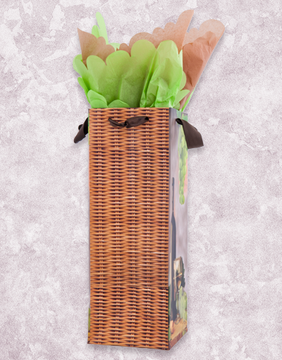 Premium Chablis Wine Bags - Elegant & Durable Wine Carrier for 2 Bottles | Perfect for Gifts, Parties & Travel | Reusable & Stylish Wine Tote