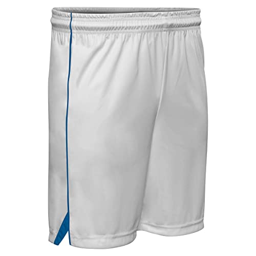 White, Royal Blue