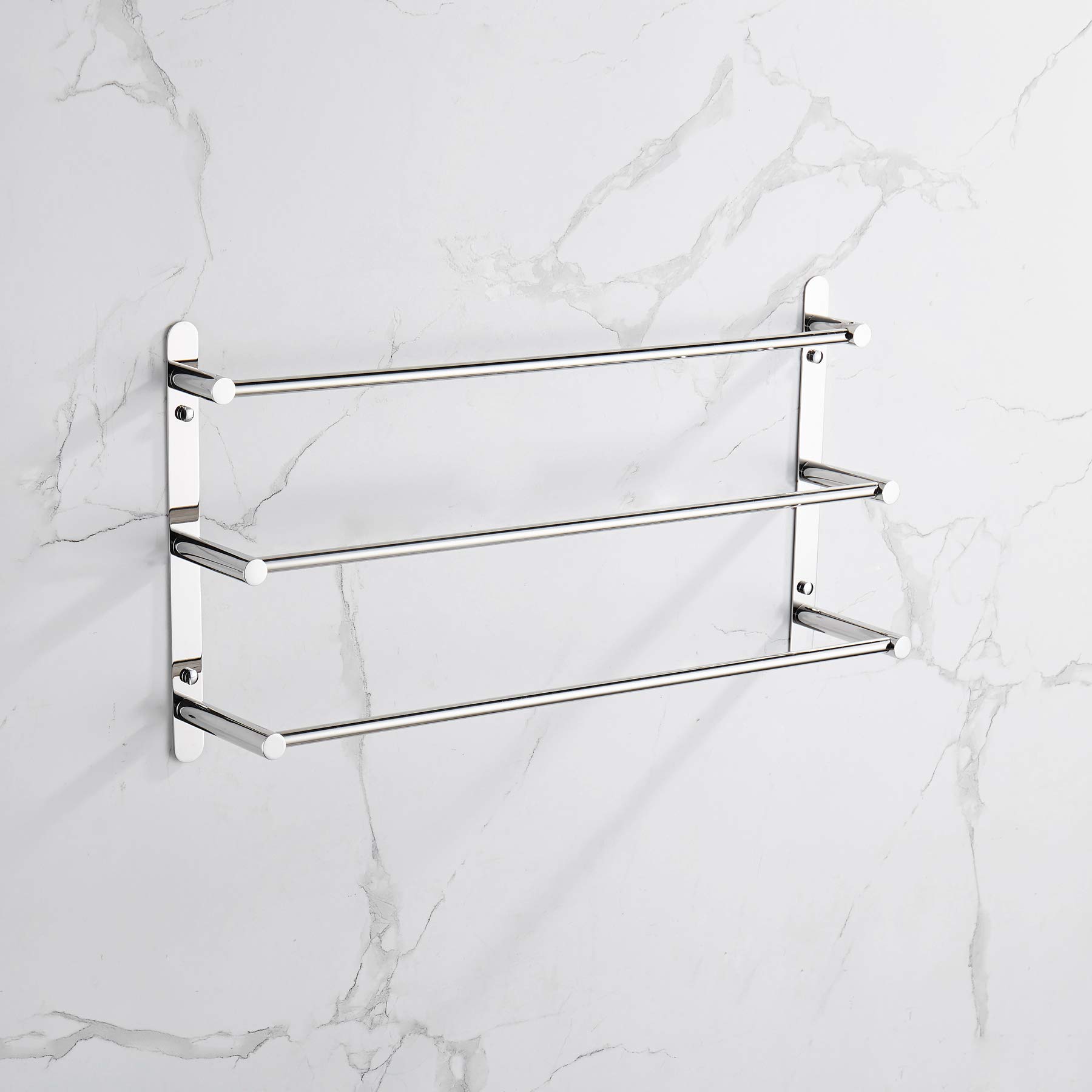 Stainless Steel 3-Tier Towel Rack 19.6