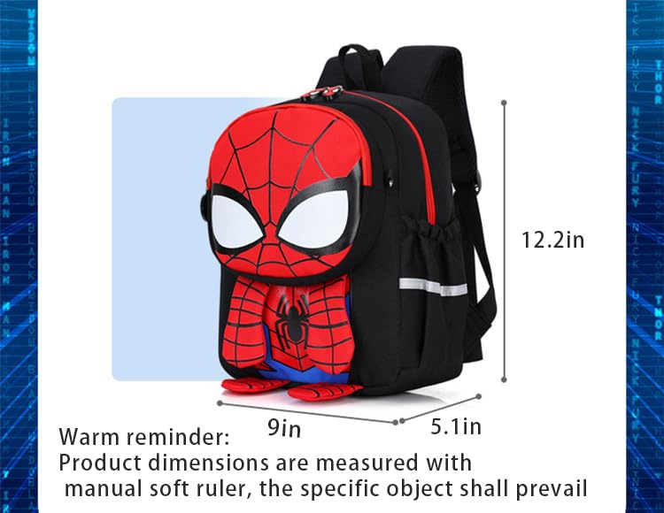 3D Cartoon Backpack for Kids - Lightweight Waterproof School Bookbag for Boys & Girls | Perfect for Elementary School, Travel & Daily Use