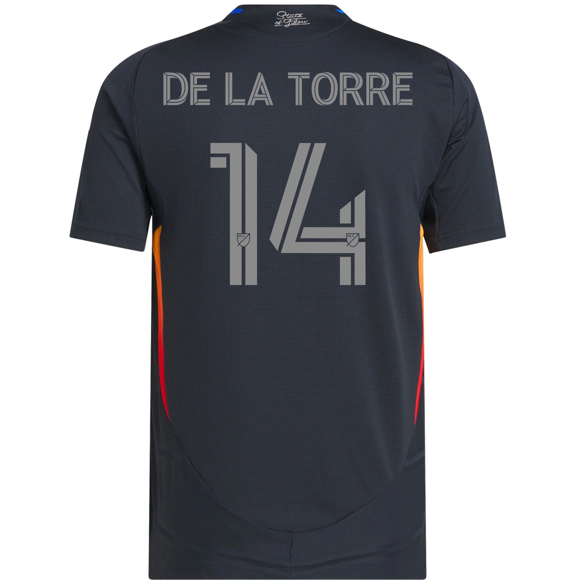 Adidas Luca De La Torre San Diego FC Authentic Home Jersey 25/26 - Night Navy with MLS & Apple TV Patches - Official Soccer Uniform for Fans & Players - Perfect for Matchdays, Training & Collecting