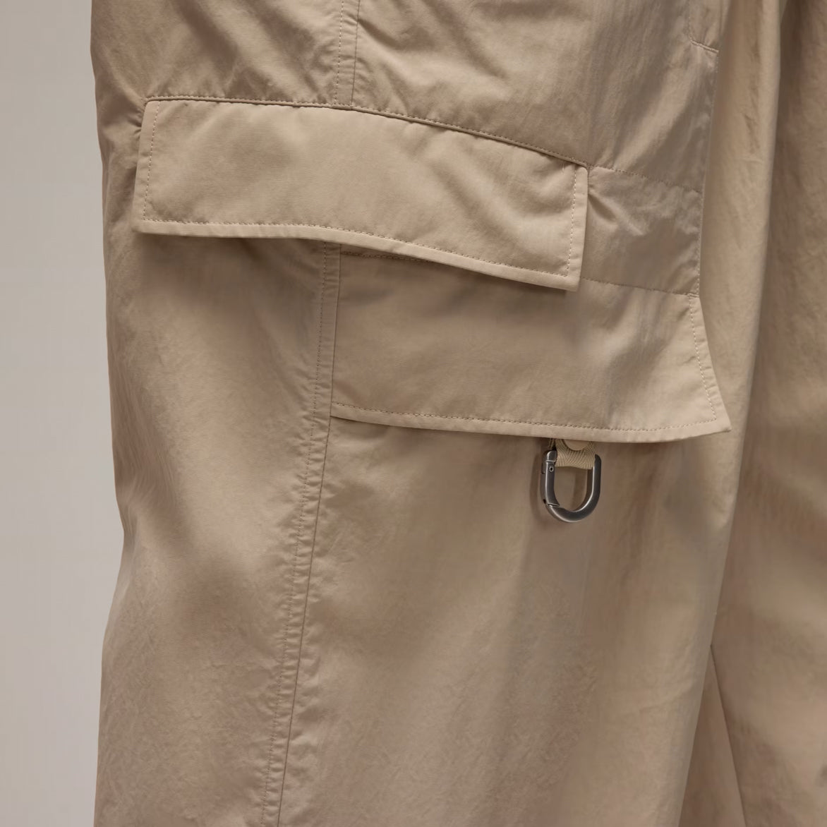 Crinkle Nylon Pants for Women - Clay Brown Color, Comfortable & Stylish Casual Trousers | Perfect for Travel, Yoga, and Everyday Wear