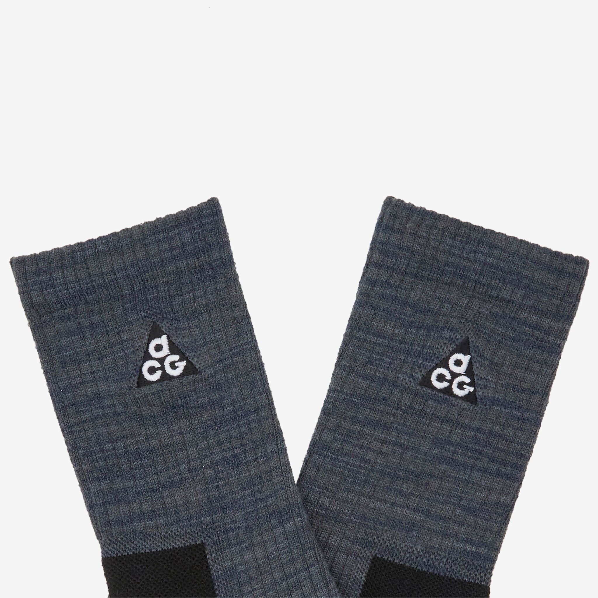 ACG Everyday Cushioned Crew Socks for Men & Women - Comfortable Athletic Socks in Anthracite, Volt, Black & Summit White - Perfect for Running, Hiking & Daily Wear
