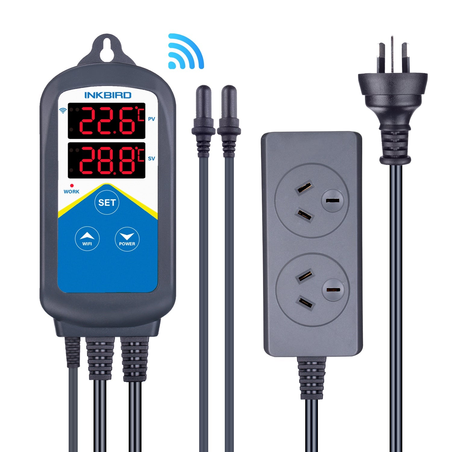 Premium Aquarium Temperature Controller - Digital Heater & Chiller Thermostat for Fish Tanks - Ideal for Tropical Fish, Coral Reefs & Marine Life Habitats