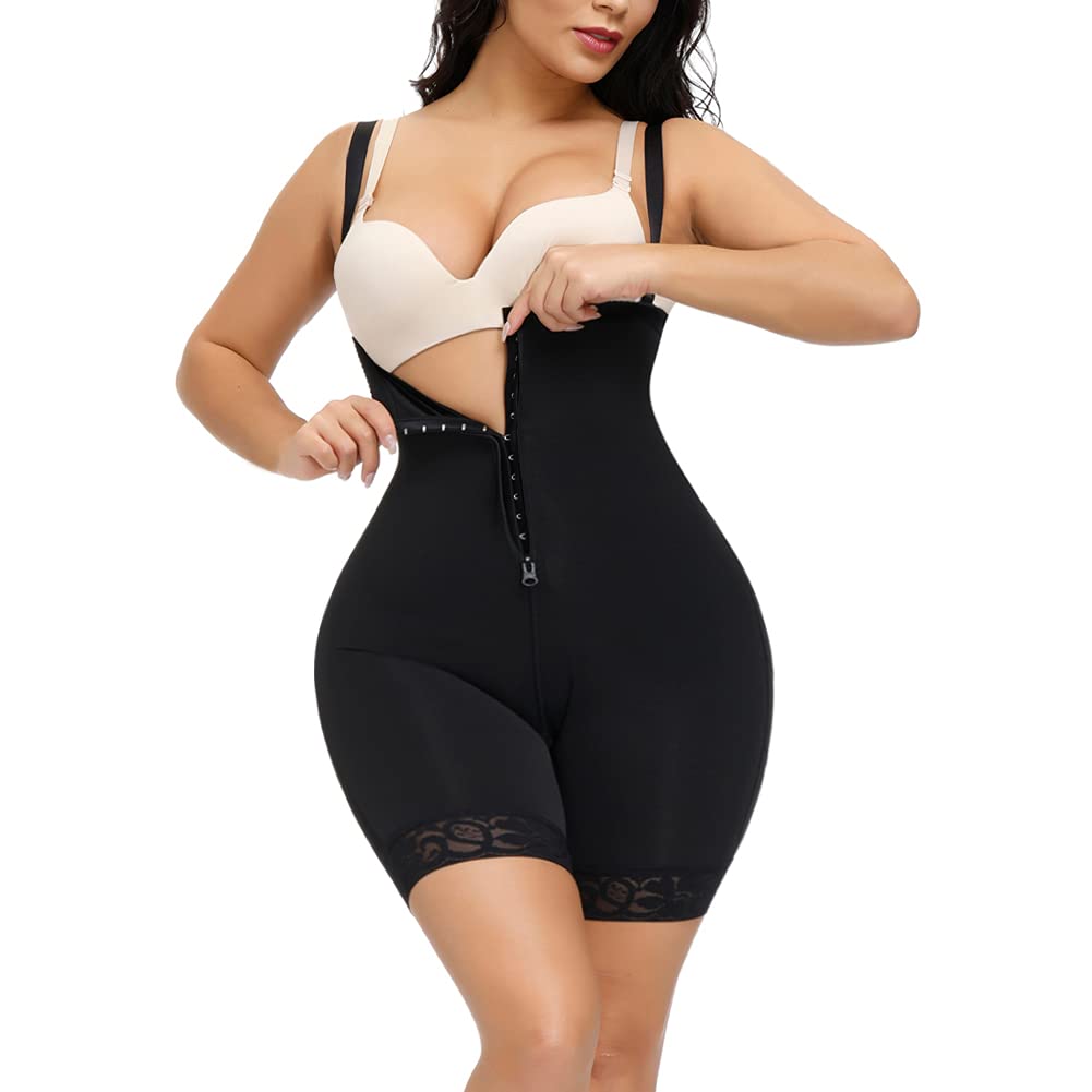 Women's Full Body Shaper Tummy Control Shapewear - High Compression Colombian Faja Bodysuit for Plus Size & Postpartum Waist Training | Perfect for Everyday Wear, Special Occasions & Post-Pregnancy Recovery