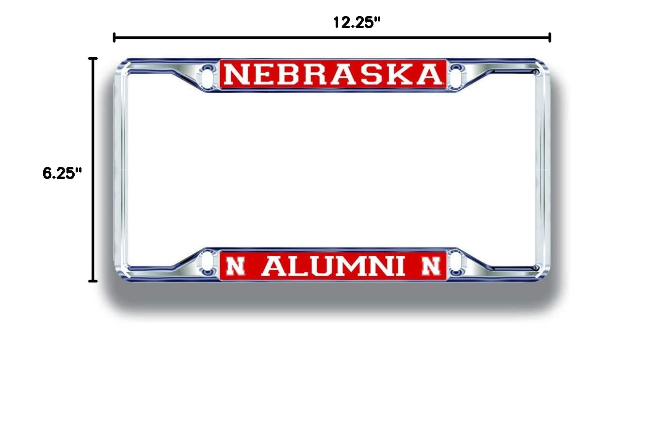 NCAA Licensed Alumni License Plate Frame - Show Your Team Pride with Durable College Sports Car Accessories - Perfect for Game Day, Tailgating & Alumni Events