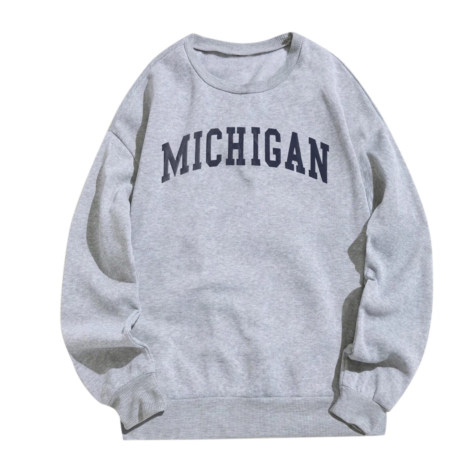 Malbaba Women's Fall Fleece Sweatshirt - Cozy Crewneck Long Sleeve Pullover Blouse for Girls | Cute Casual Tops for Autumn Outfits, School Wear & Weekend Lounging