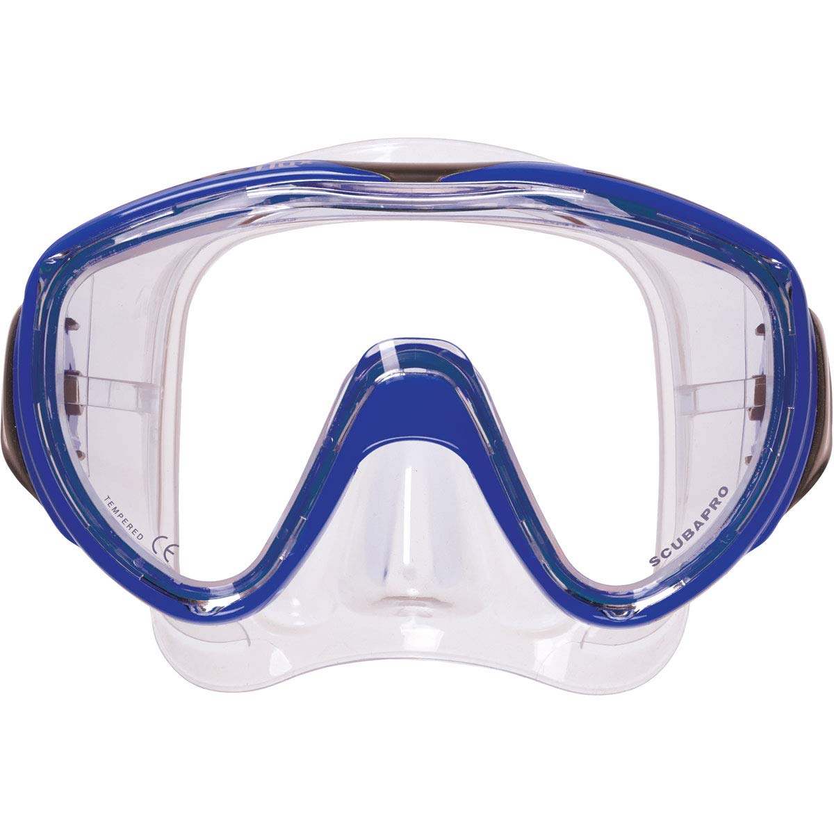 Scubapro Flux Mask - Premium Scuba Diving & Snorkeling Gear for Adults - Comfortable Anti-Fog Dive Mask with Wide View Lens - Perfect for Ocean Exploration, Coral Reef Adventures & Underwater Photography