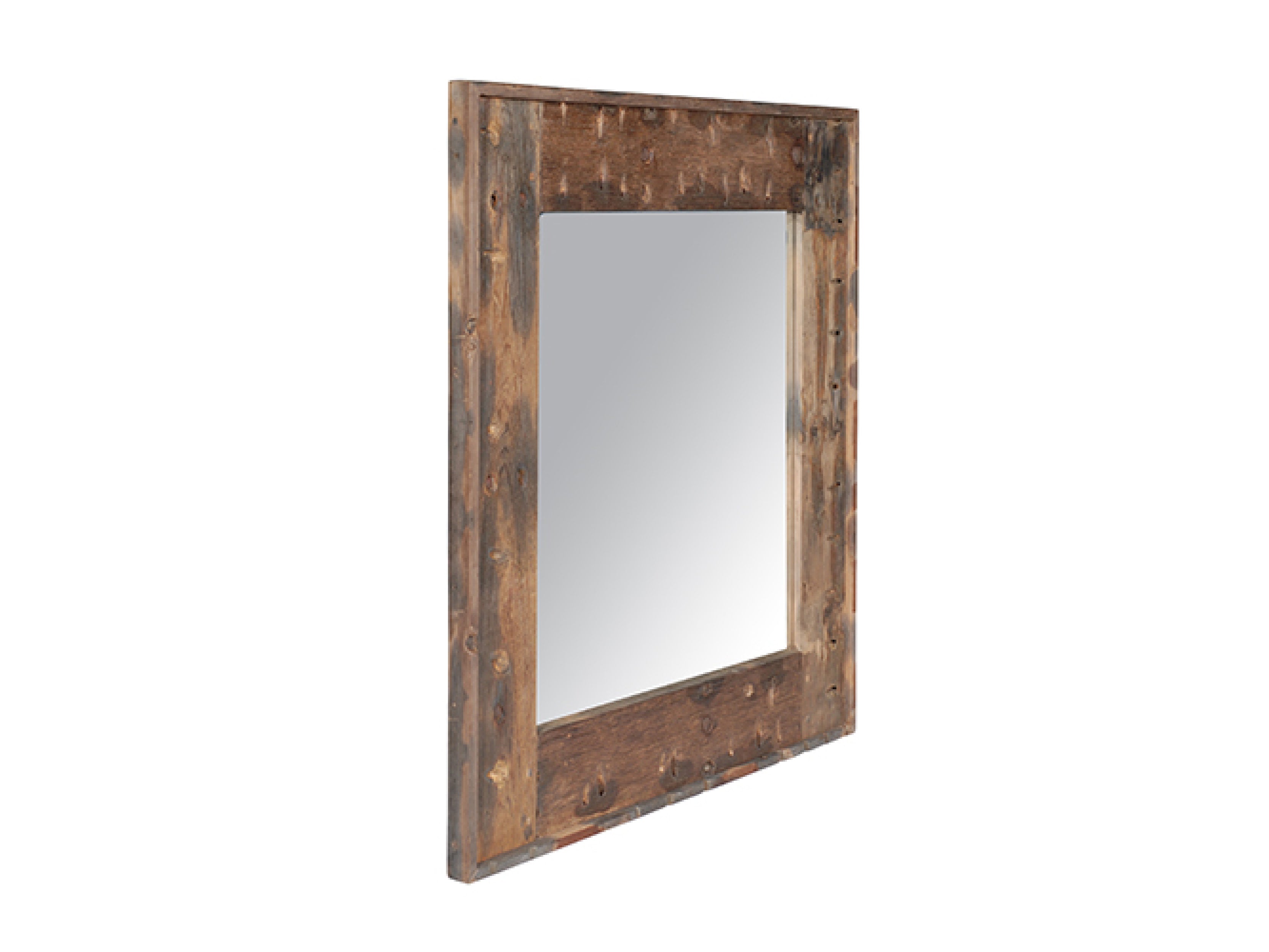 Axel MK3 Square Mirror - Modern Wall & Bathroom Decor - Shatterproof Glass for Home, Office, or Salon Use