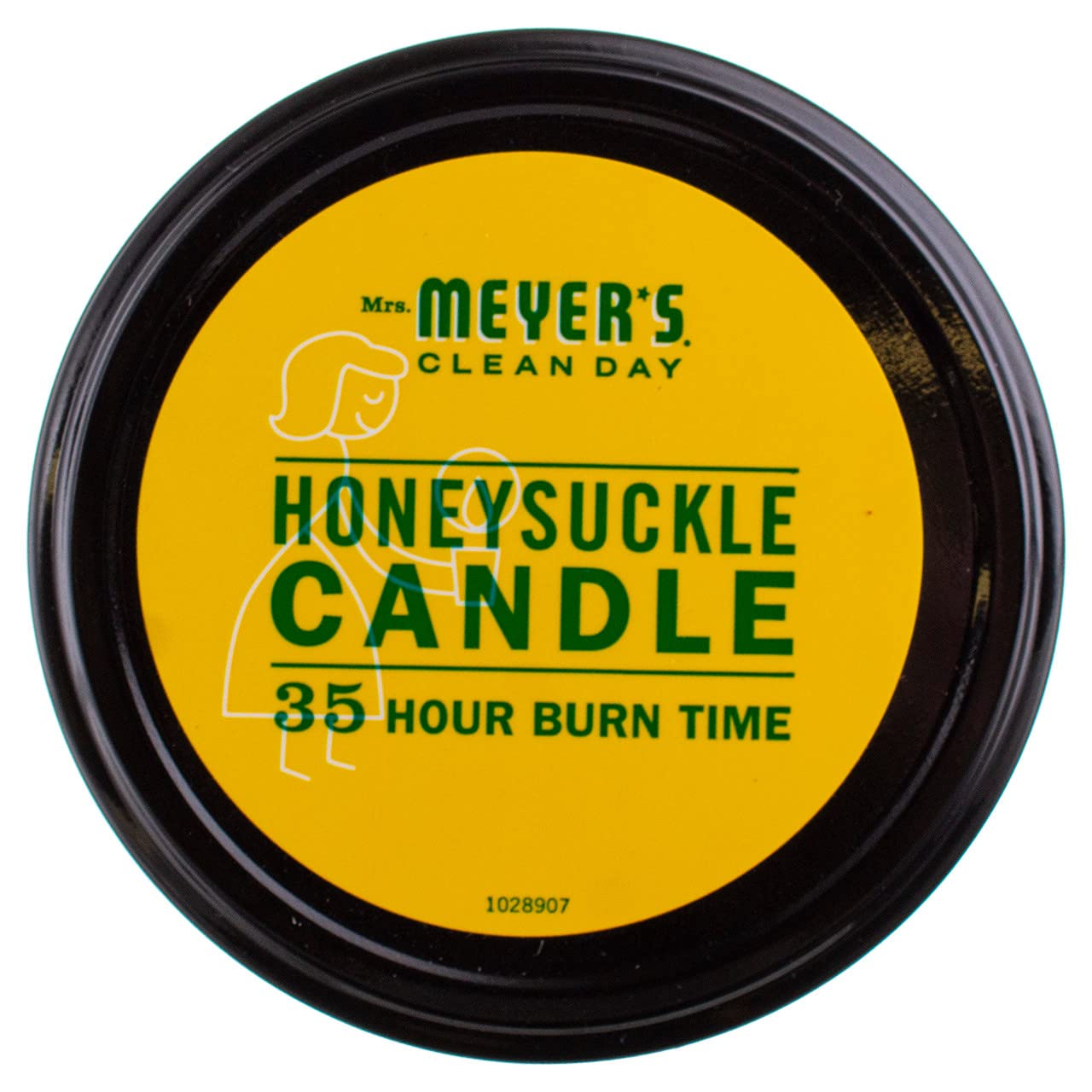 Mrs. Meyer's Clean Day Honeysuckle Aromatherapy Soy Wax Candle - 7.2 Oz (Pack of 2) with 35-Hour Burn Time & Essential Oils | Perfect for Relaxation, Home Decor & Stress Relief