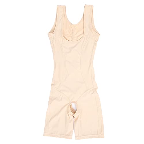 Women's Slimming Bodysuit - Open Crotch Butt Lifter Waist Trainer with Tummy Control | Shapewear for Body Contouring & Hourglass Figure | Perfect for Everyday Wear, Special Occasions & Postpartum Recovery (Khaki, Size M)