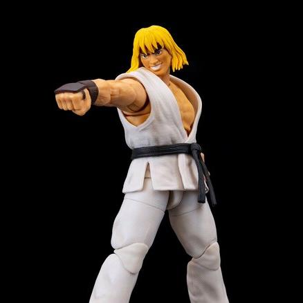 Player 2 Ken 1/12 Scale Exclusive Action Figure - Ultra Street Fighter II: The Final Challengers by Jada Toys | Collectible Fighting Game Character for Display & Gaming Enthusiasts