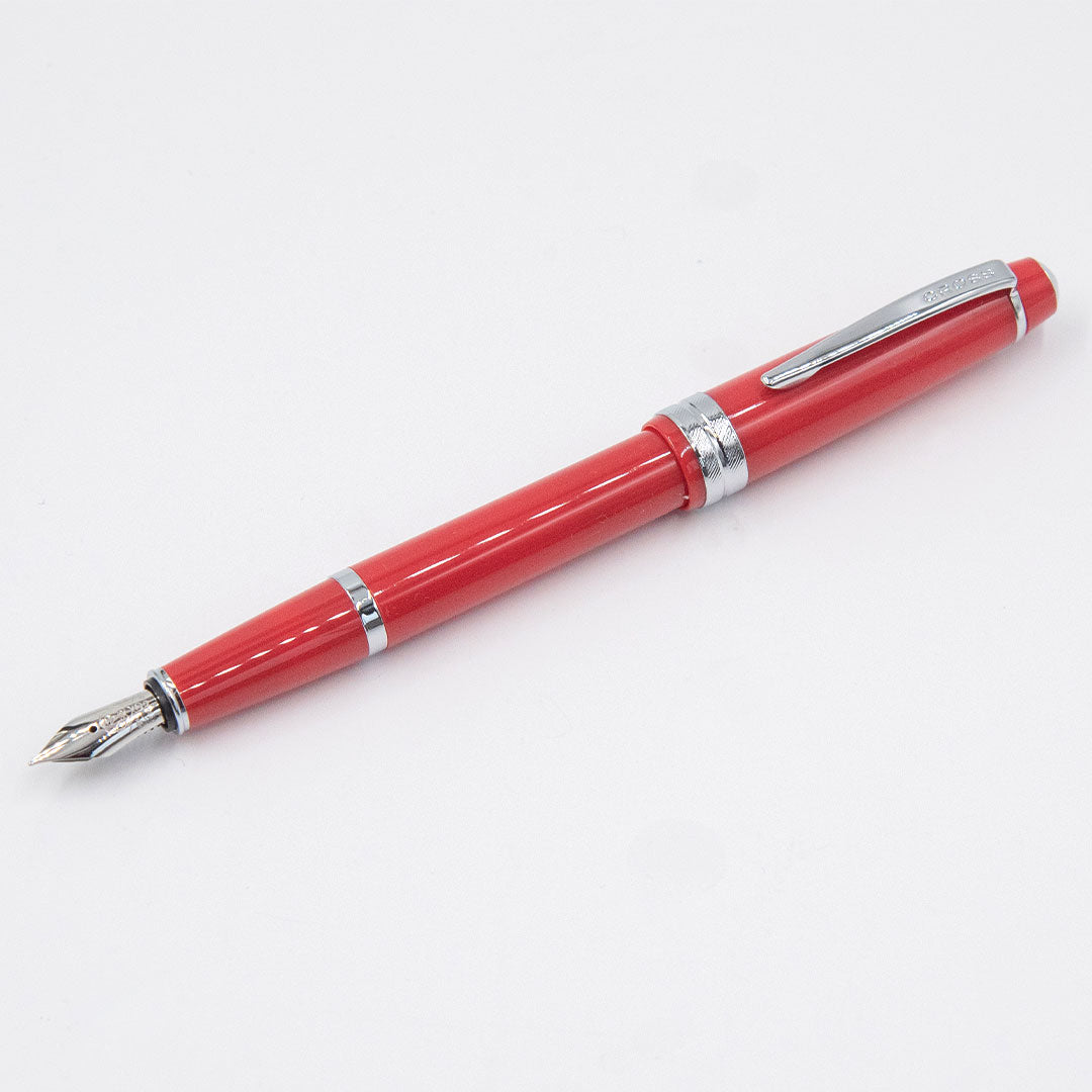 Cross Bailey Light Fountain Pen - Premium Red Ink Pen for Writing, Journaling & Calligraphy - Perfect for Office, School & Gifts