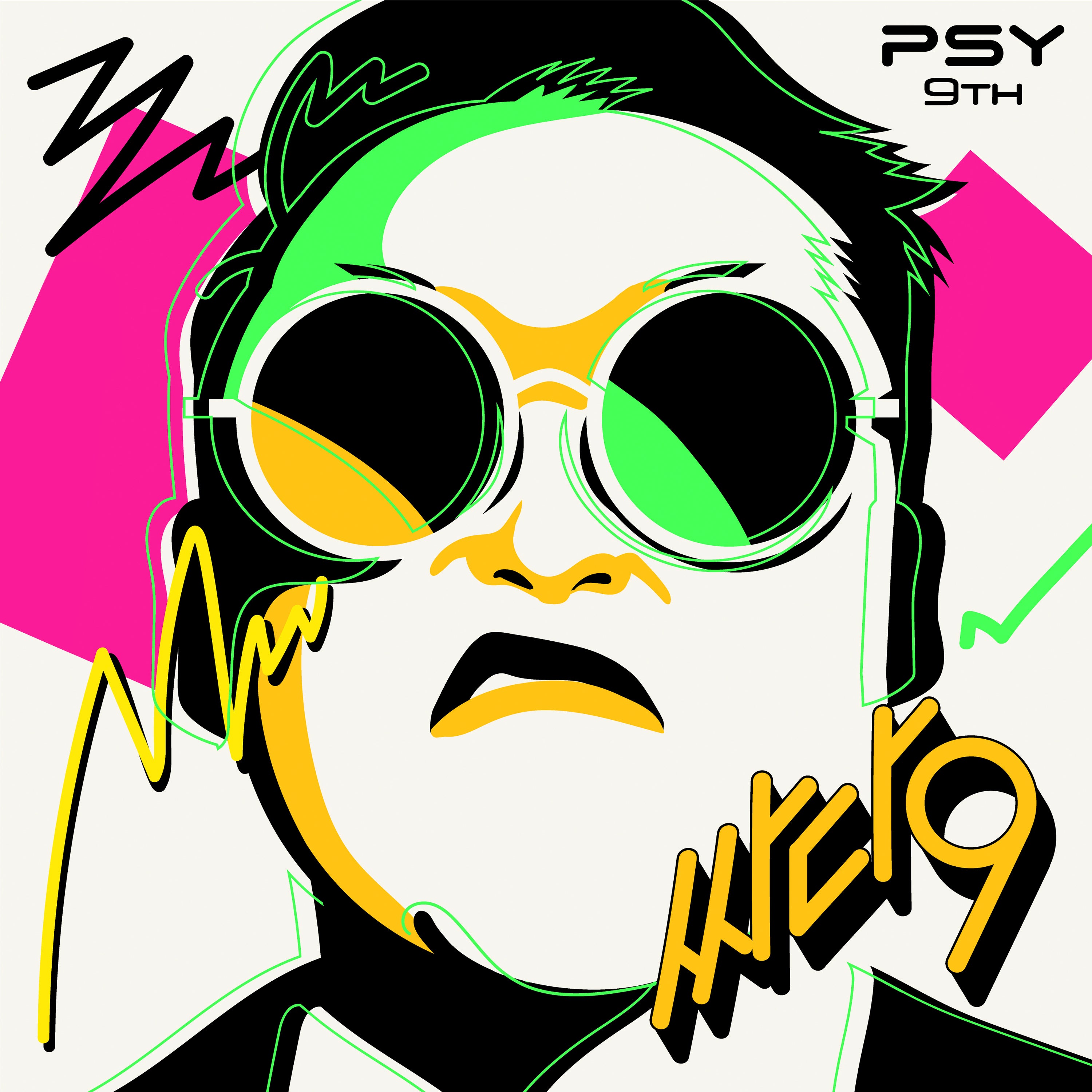 PSY 9th Album 'SSADA9' - K-Pop Music CD - Perfect for Dance Parties & K-Pop Fans Collection