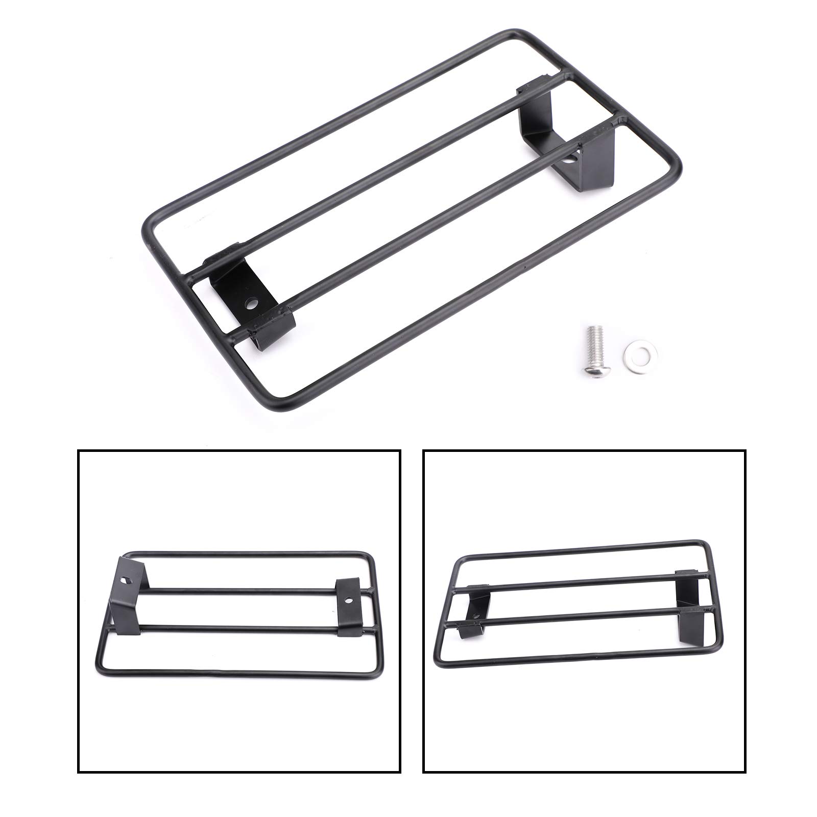 Artudatech Solo Seat Rear Fender Rack Luggage Carrier for Honda Rebel 250 300 500 (2017-2019) | Motorcycle Cargo Rack for Storage & Long Distance Riding