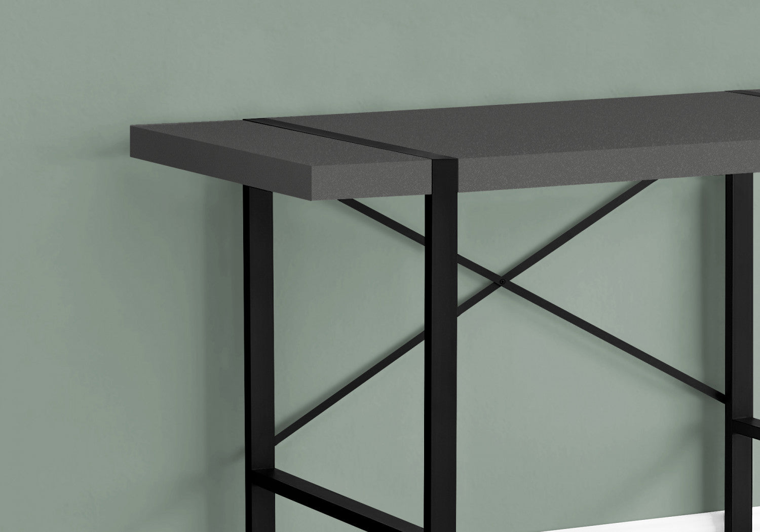 Modern Grey Dray Desk - Stylish & Functional Home Office Desk for Remote Work & Study | Perfect for Small Spaces & Minimalist Decor