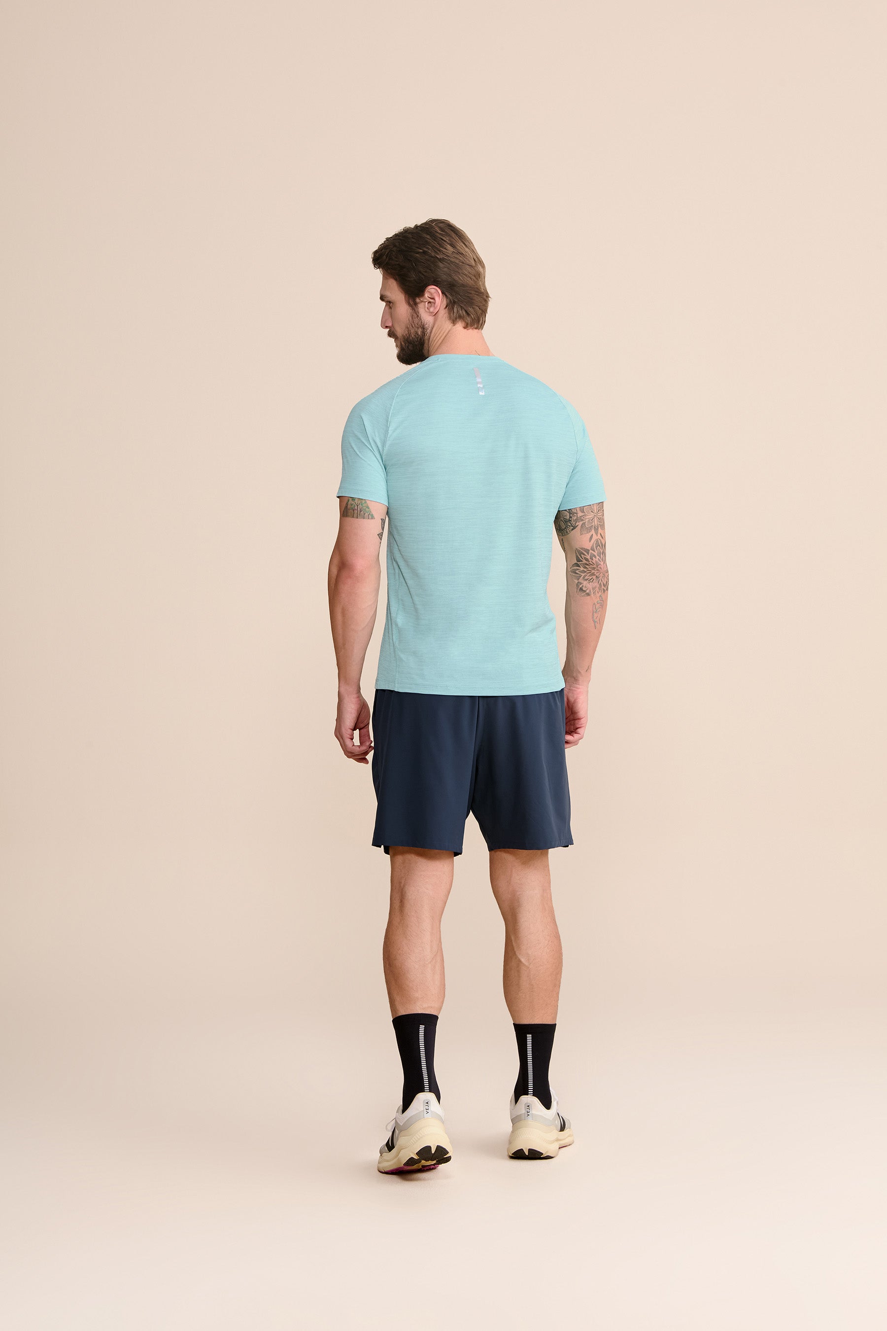 Men's Comfortable Merged T-Shirt - Soft Cotton Blend Casual Tee for Everyday Wear, Gym & Outdoors