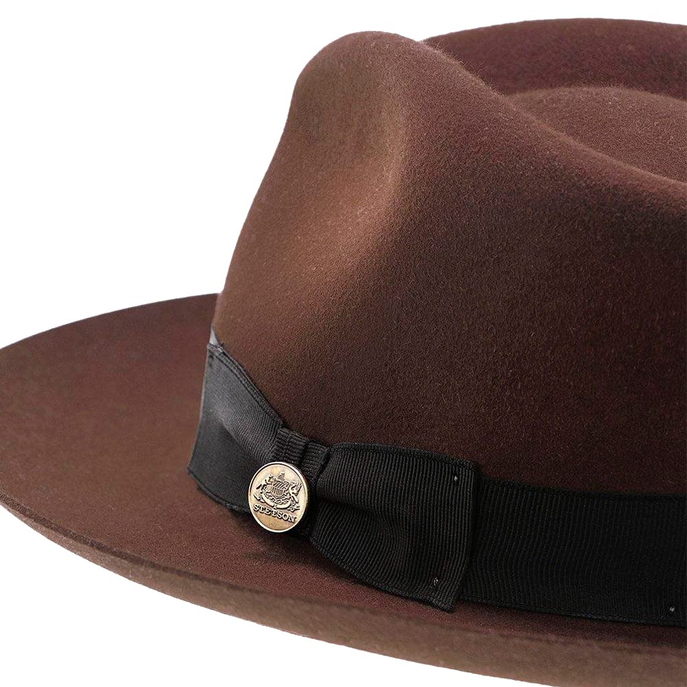 Stetson Men's Chatham Cowboy Hat - Classic Western Style for Men - Durable Felt Hat for Rodeo, Ranch, and Outdoor Adventures