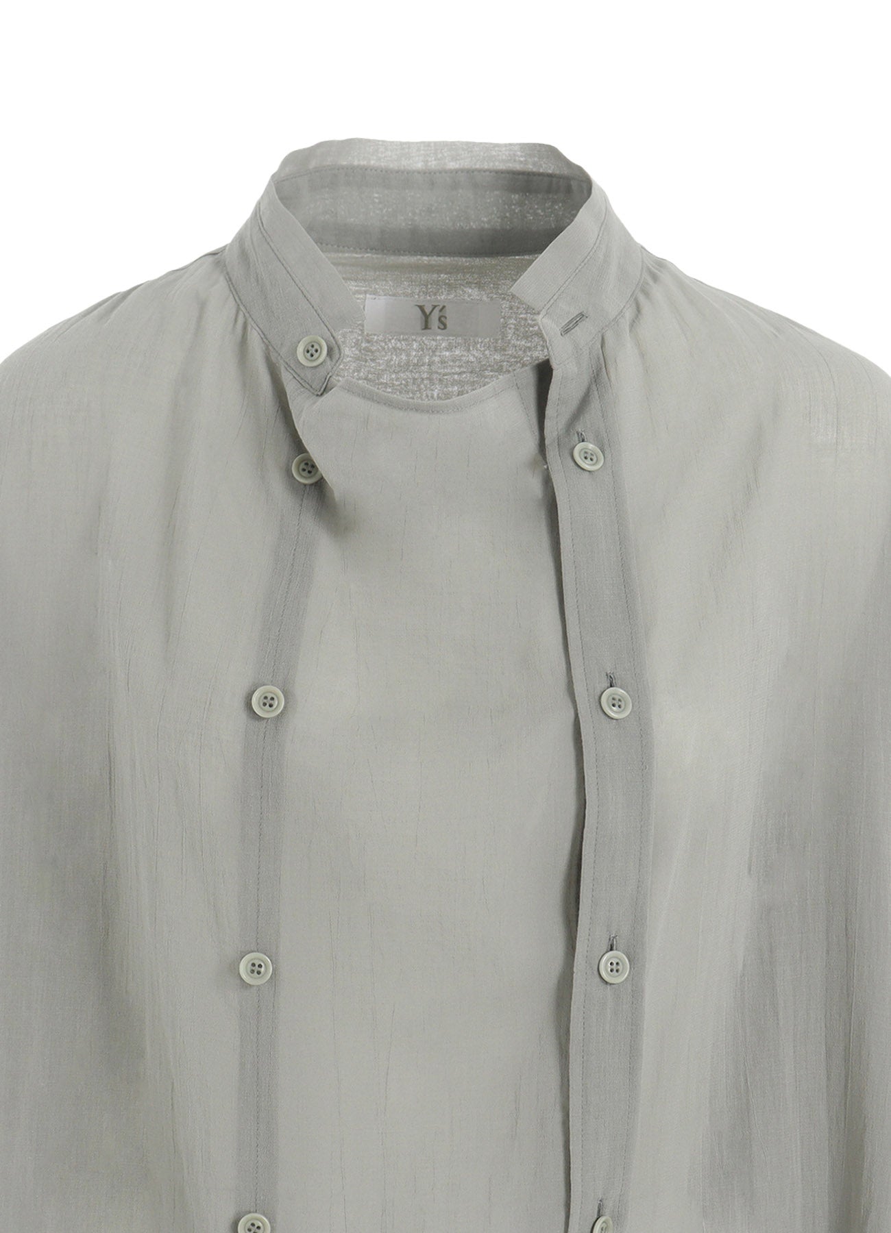 Soft Cotton Chiffon Double-Layer Front Shirt for Women - Perfect for Office Wear, Casual Outfits & Summer Dressing