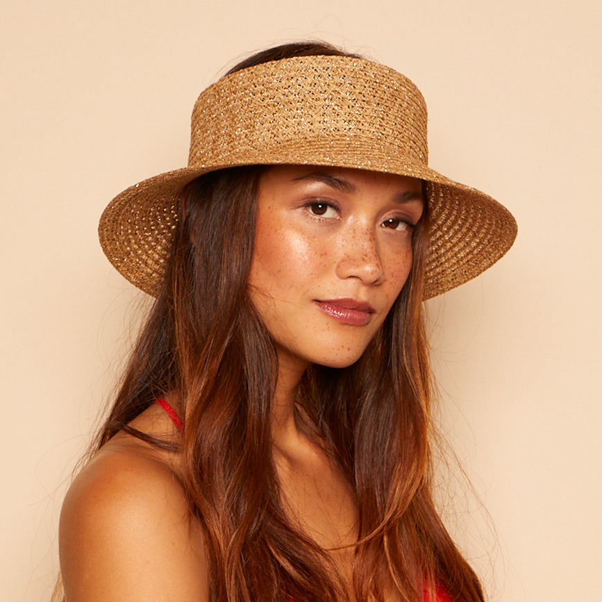 Kayla Women's Casual Dress in Camel & Gold - Perfect for Summer Outings, Beach Vacations, and Date Nights