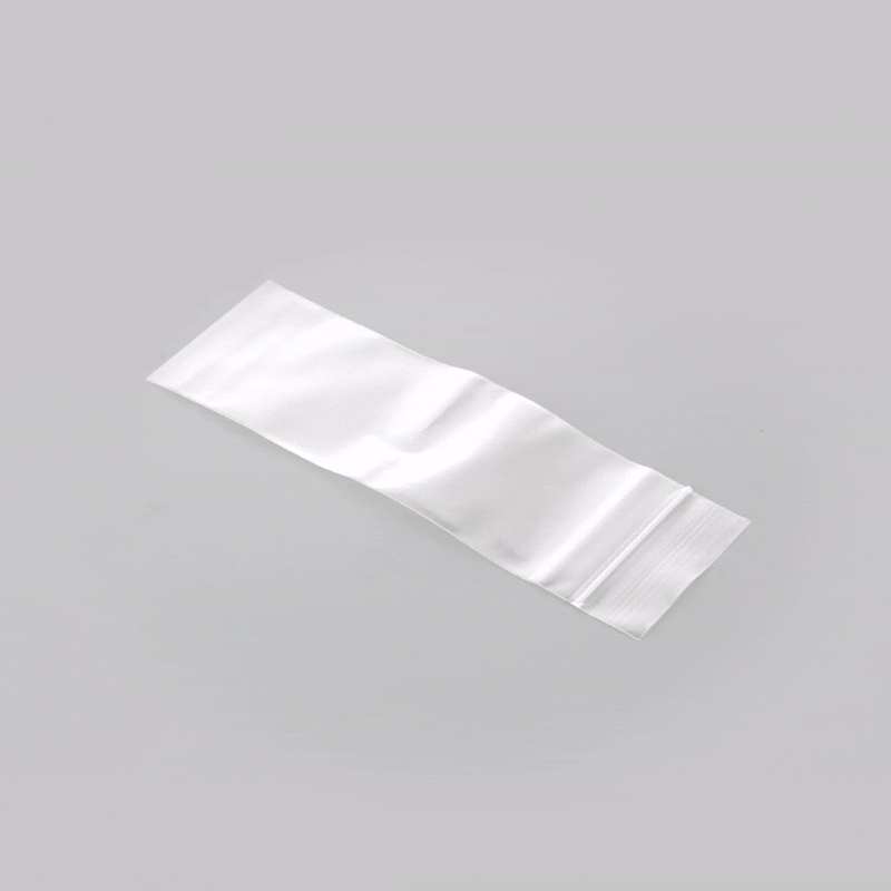 Clear Plastic Zip Snack Bags 5x2 Inches - 100 Count Resealable Food Storage Bags for School Lunches, Travel Snacks & Meal Prep