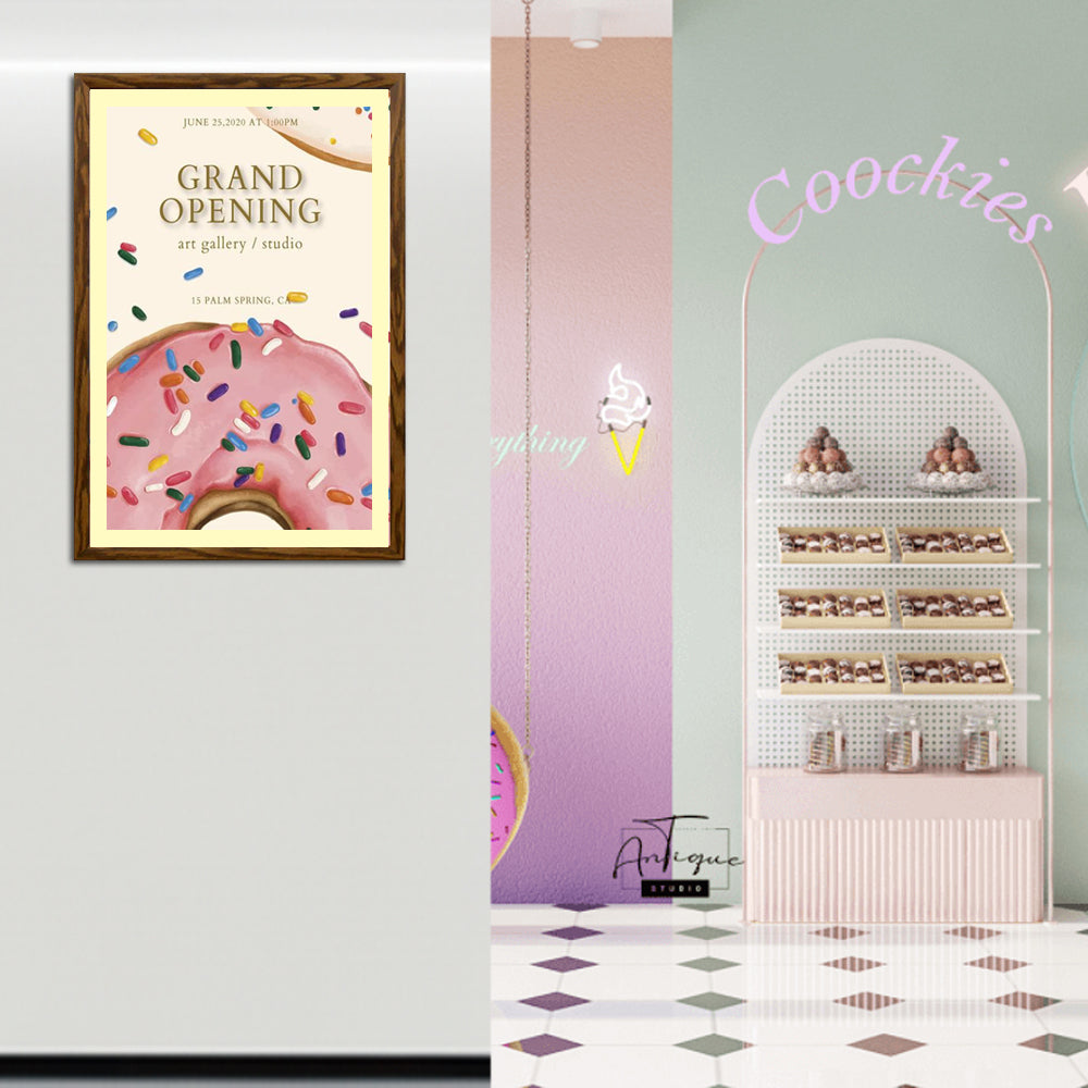 20x30 Designer Wood Snap Frames for Posters - 2 Wide Matboard Included - Perfect for Art Displays, Home Decor & Office Presentations