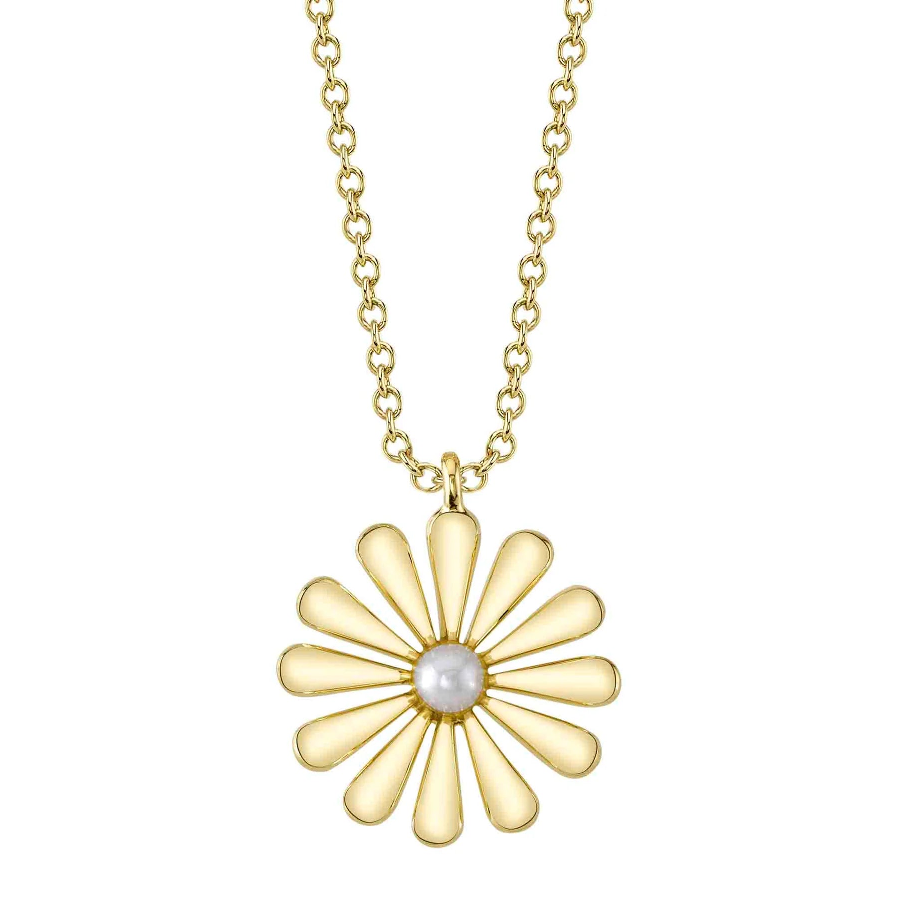 Elegant Cultured Pearl Flower Necklace for Women - Perfect for Weddings, Parties & Special Occasions