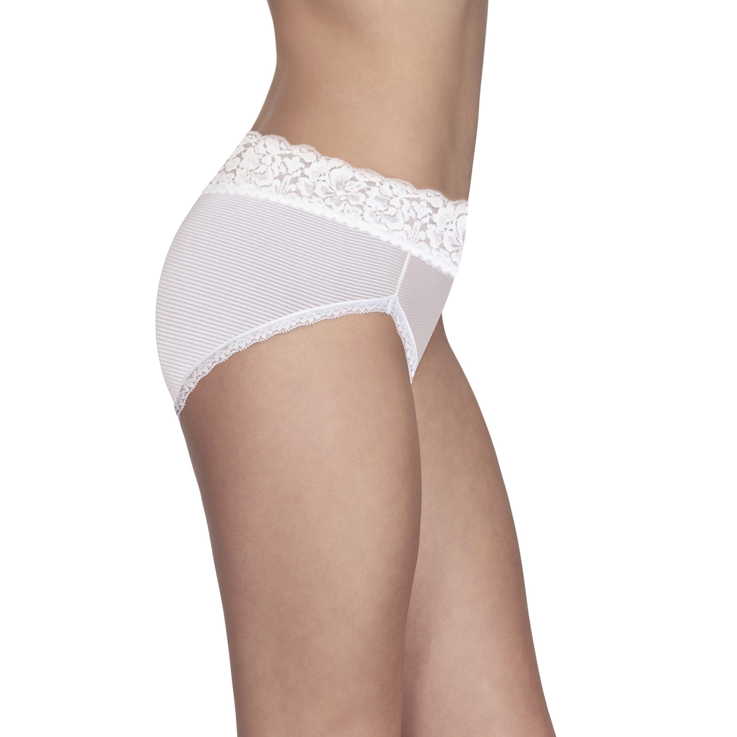 Vanity Fair Women's Lace Panties - Lightweight, Silky & Super Stretchable Underwear for Everyday Comfort | Perfect for Work, Travel & Special Occasions