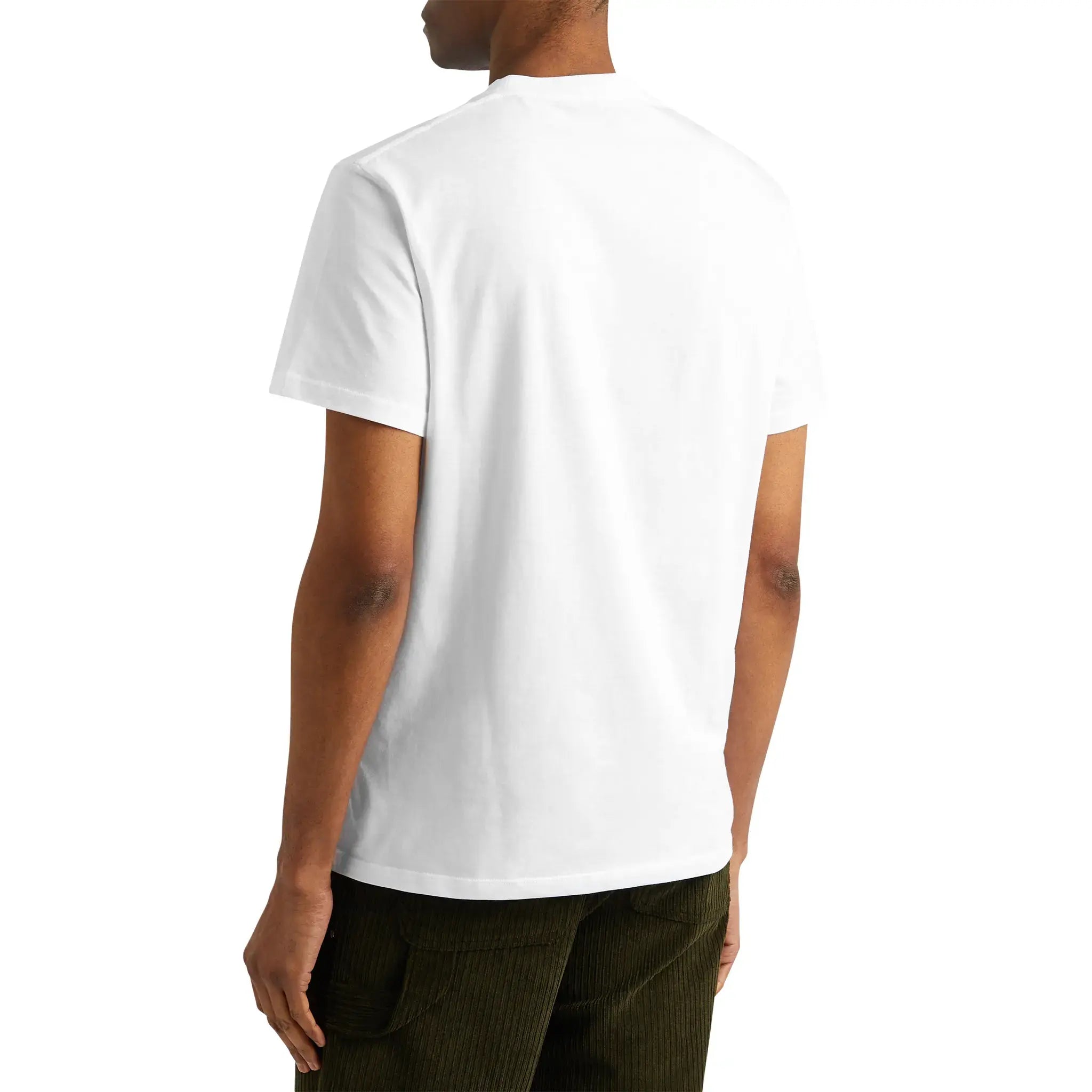 Loewe Anagram Chest Logo White T-Shirt for Men - Stylish Casual Cotton Tee for Everyday Wear, Street Style & Outfits