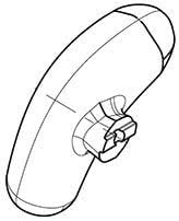 Milwaukee 31-44-2535 Left Handle Replacement for Power Tools - Durable Construction Handle for Drills & Saws - Perfect for DIY Projects & Professional Workshop Repairs