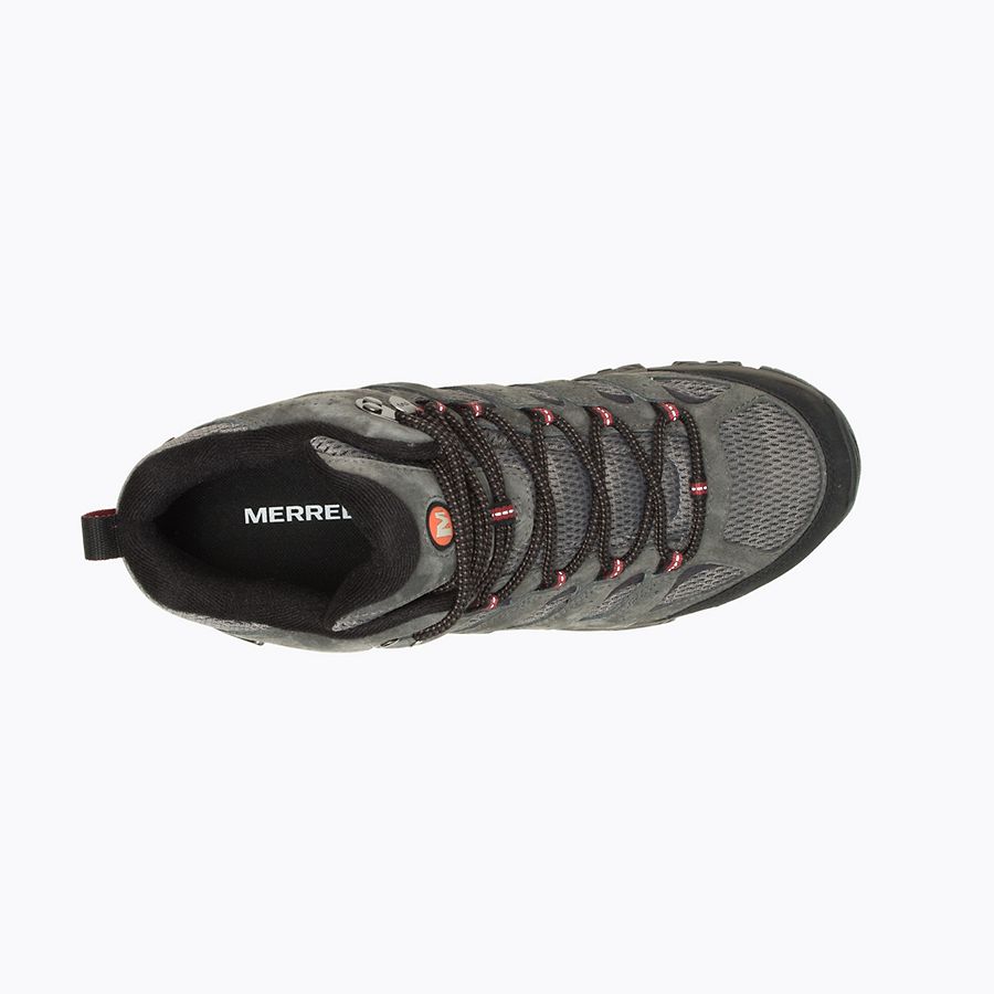 Merrell Moab 3 Mid WP Wide Waterproof Hiking Boots for Men - Durable Outdoor Shoes for Trail Walking, Camping & Backpacking Adventures