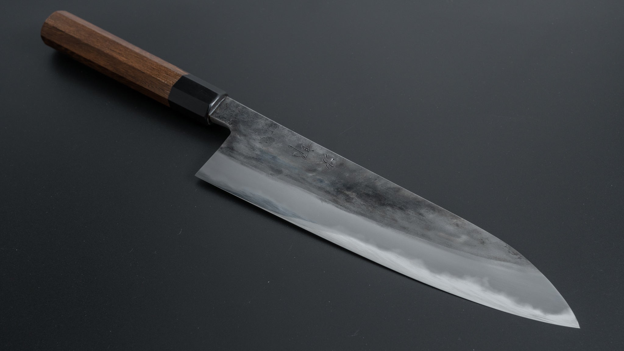 Premium Jiro Tsuchime Wa Gyuto 225mm Japanese Chef Knife - Taihei Tagayasan Handle (#282) - Perfect for Sushi, Meat Slicing & Professional Kitchen Use