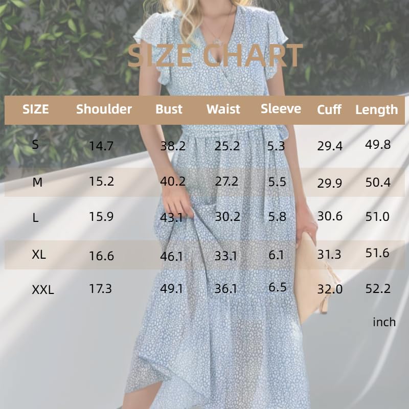 Women's Midi Dresses - Loose Casual & Semi Formal Bohemian Floral Hawaiian Dresses for Beach, Vacation & Summer Outfits