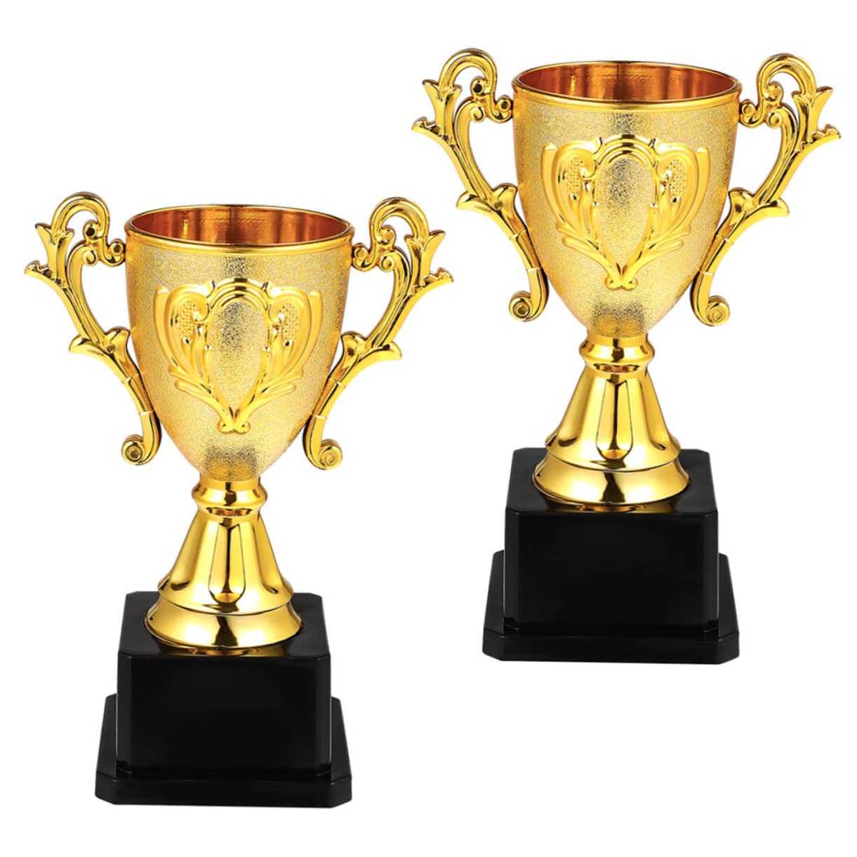 BESPORTBLE 8-Piece Trophy Set for Kids - Award Medals, Basketball Competition Prizes, Reusable Plastic Sports Decor | Perfect for School Events, Birthday Parties & Sports Day Celebrations